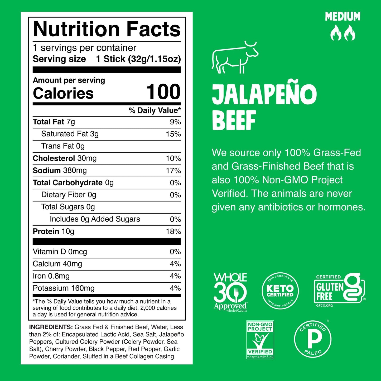 CHOMPS BEEF HOPPN JALPNO ( 24 X 1.15 OZ   )
