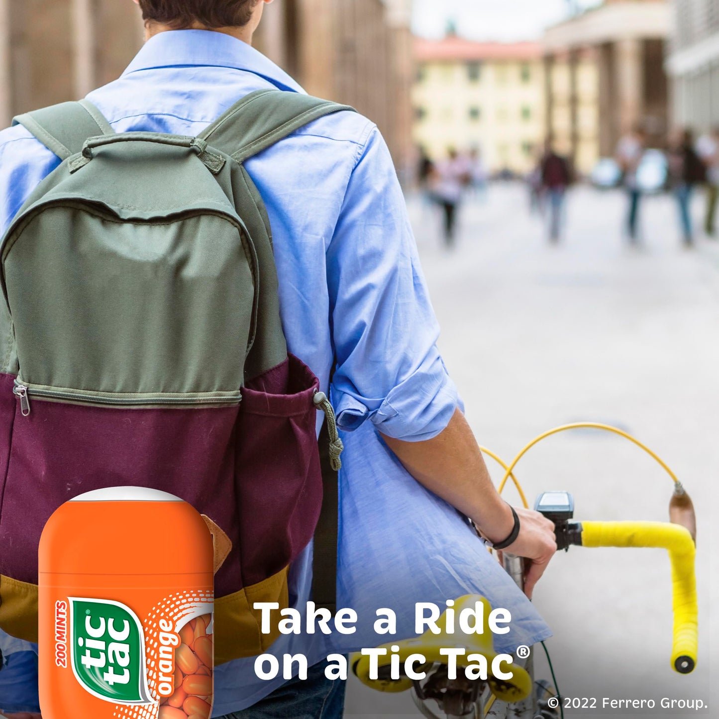Tic Tac Orange Flavored Mints, 8 Count, 3.4 Oz Each, On-The-Go Refreshment, Model 10009800002938