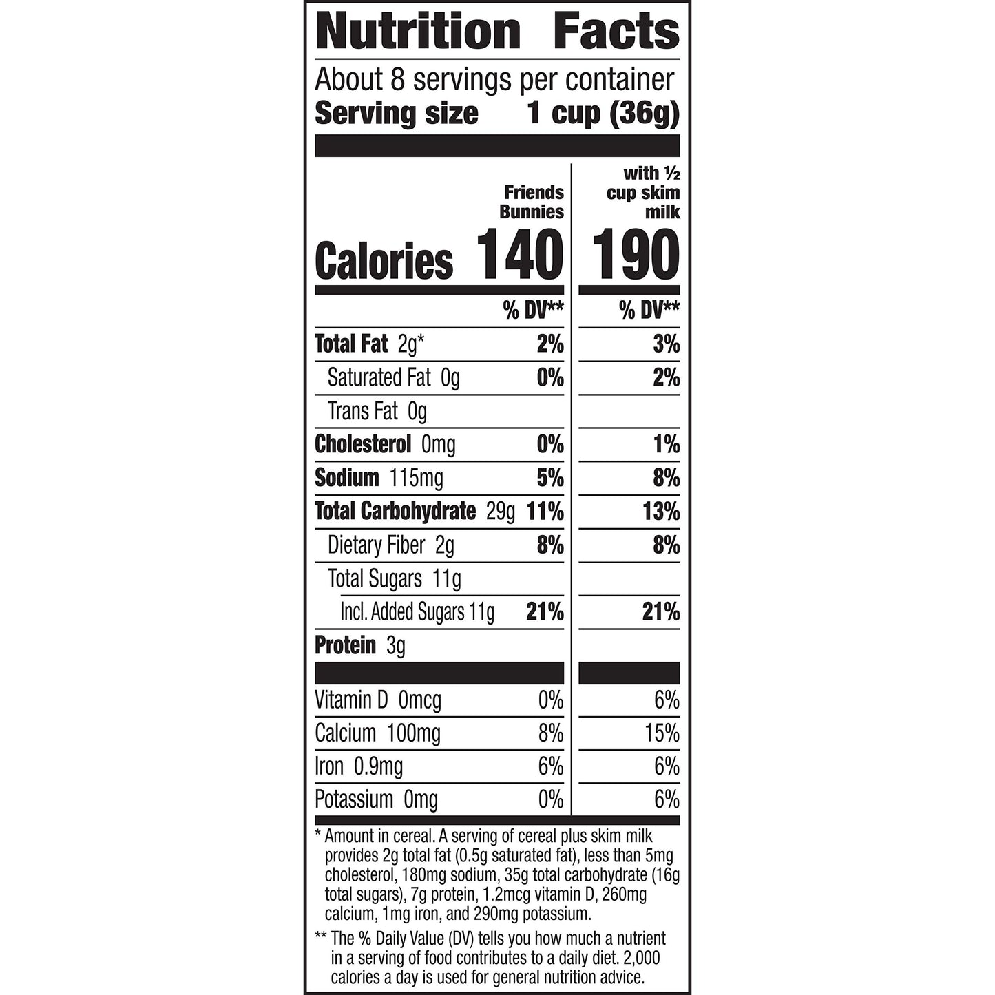 Annies Organic Friends Bunnies Breakfast Cereal 10 Oz