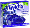 Welch'S Concord Grape Gelatin, 3.99 Oz, Pack Of 12