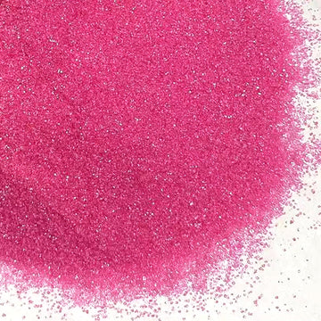 PhilaeEC Hot Pink Sanding Sugar Edible Sparkling Crystals for Baking Cake Decoration Cookie Ice Cream Cupcake Toppers Wedding Pa