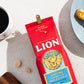 Lion Coffee Vanilla Macadamia Light Roast Ground Coffee, 24 Ounce (Pack of 2)