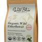 Wild Bliss Organic Elderflower Tea - Caffeine Free Loose Leaf - 60 Servings - 5.29 Ounces