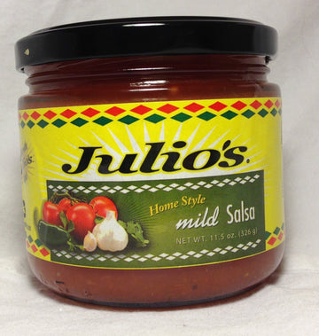Julios Home Style Mild Salsa 11.5 oz (Pack of 3)