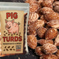 Pig Turds Perfectly Salted Slow Roasted Almonds - Ideal Snack For Any Occasion, Crafted In Small Batches, Perfect Easter Basket