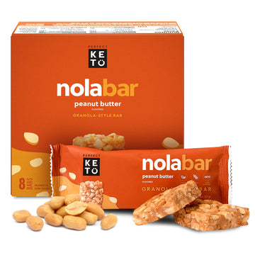 Perfect Keto Nola Bars | Gluten-Free Keto Granola Bars With Zero Added Sugar | Enjoy A Chewier, Nuttier, And Tastier Way To Curb