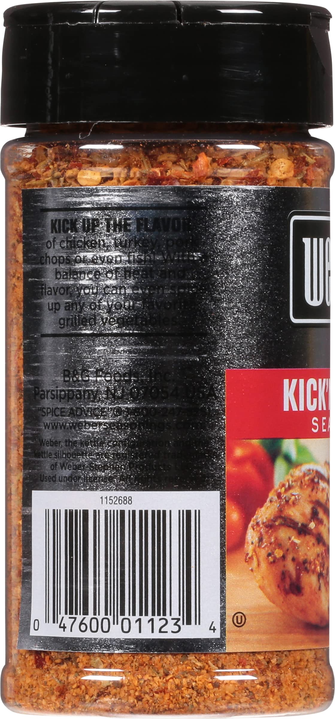 Weber Kick'N Chicken Seasoning, 5 Ounce Shaker