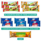 CHANNEL BRIDGE Granola Bars Variety Pack - Healthy Snack Box, 70 Pack, Ideal for Office Snacks and Breakfast