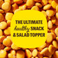 Brami Lupini Beans Snack, Garlic & Rosemary | 7G Plant Protein, 0G Net Carbs | Vegan, Vegetarian, Keto, Plant Based, Mediterrane