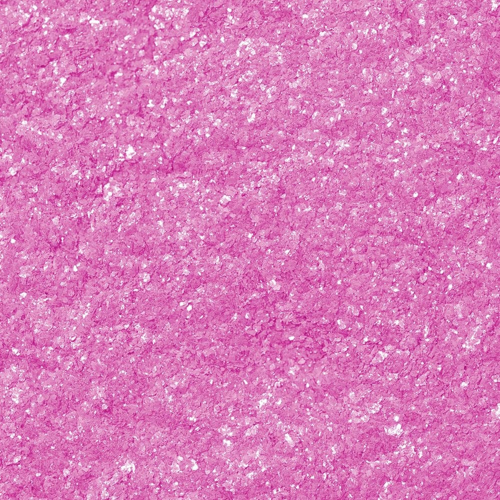 Brew Glitter - Neon Pink (4G 1X Mini Pump) Edible Glitter For Desserts, Beverages, Cupcakes, Cake Pops And Cookies By Bakell