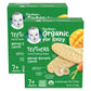 Gerber Organic For Baby Teethers, Mango Banana Carrot, Gentle Teething Wafers, Made With Non-Gmo Ingredients, 12 Individually Wr