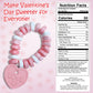 24 Heart Candy Bracelets - 15g Candy Bracelet Individually Wrapped - Heart Shaped Candy - Great for Candy Bags and Party Favors