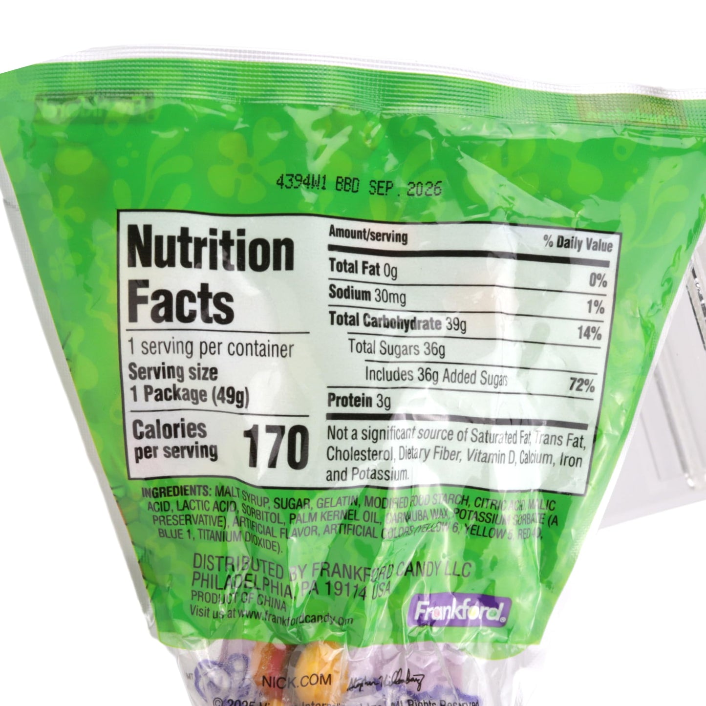 Spongebob Krabby Patty Candies, Mini Sandwich Gummies, Gift Basket Stuffers And Party Favors, Pack Of 3 (1.73 Oz Each)