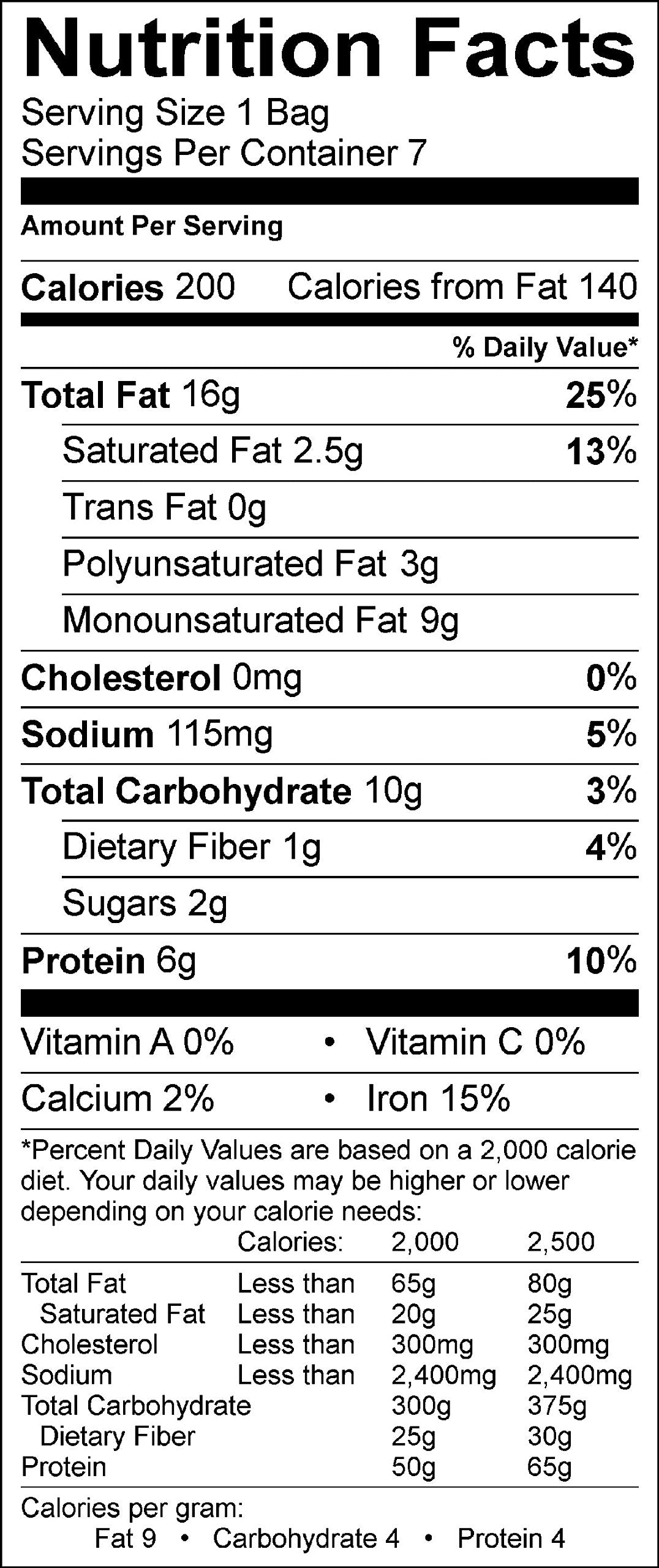 Emerald Nuts, Cashew Halves and Pieces, 1.25 Ounce Single-Serve Tube