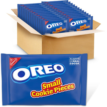 OREO Chocolate Sandwich Cookies Small Cookie Pieces, 24 - 1 lb Bags