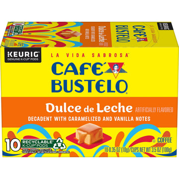 Caf? Bustelo Dulce de Leche 10 Count K-Cup