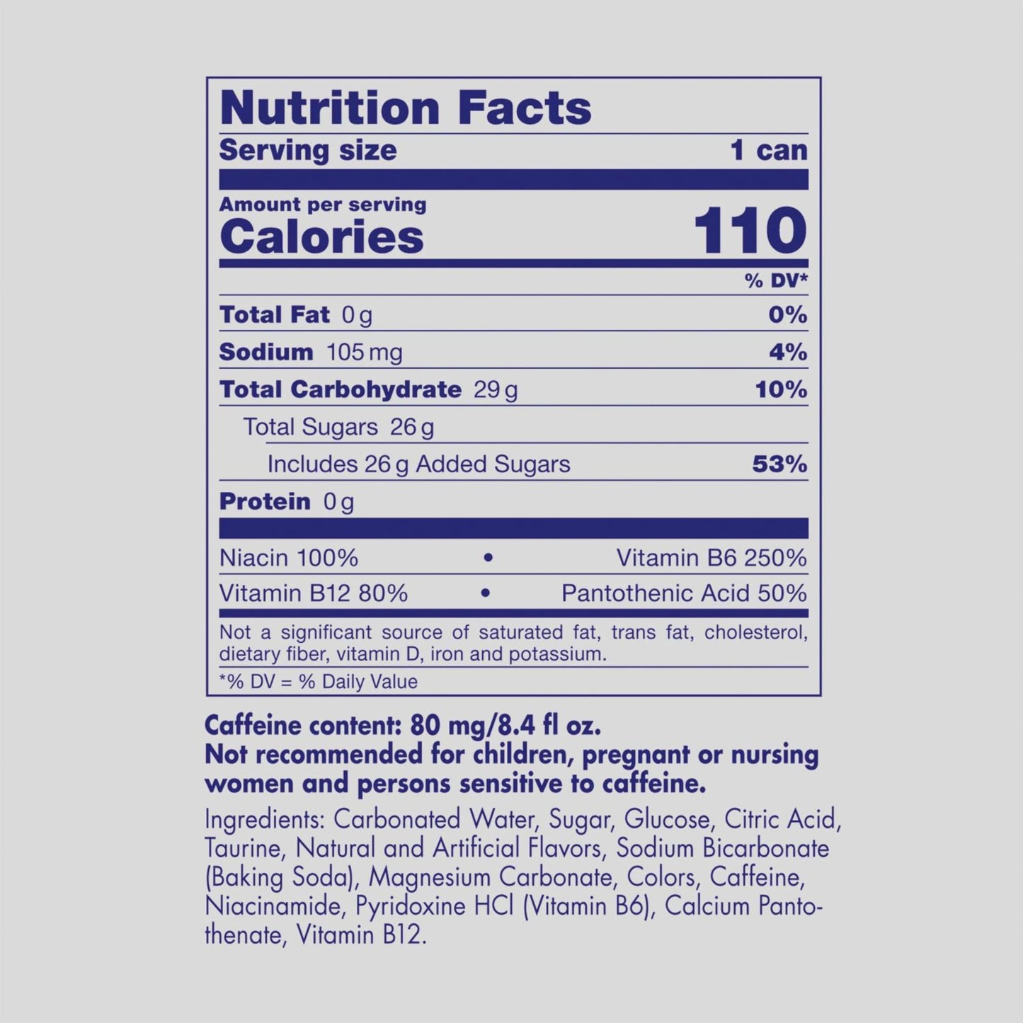 Red Bull Energy Drink, 8.4 Fl Oz, Pack of 12, Red, Model RB3955