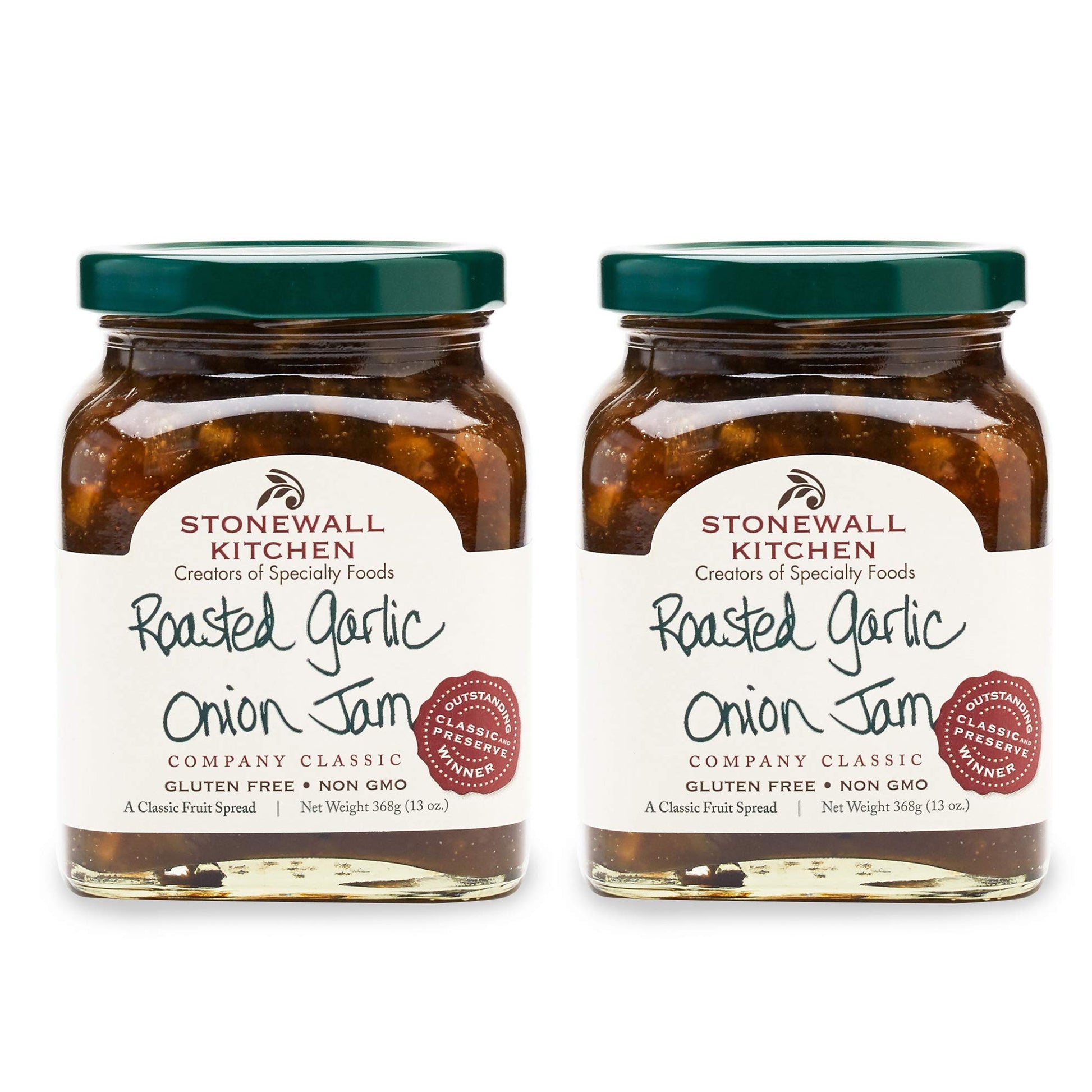 Stonewall Kitchen Roasted Garlic Onion Jam, 13 Ounces (Pack Of 2)