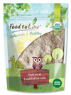 Food to Live Organic Barley Flour, 4 Pounds - Non-GMO, Stone Ground from Whole Hulled Barley, Fine, Kosher, Vegan, Bulk, Rich in