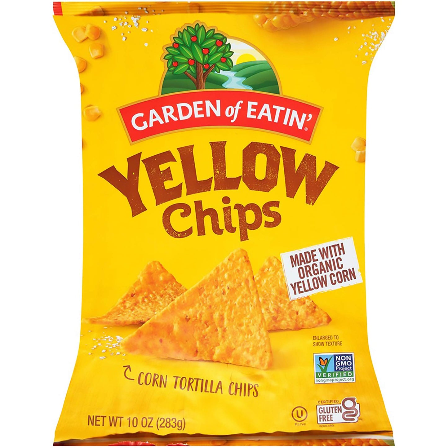 Garden of Eatin Tortilla Chips, Yellow, 10 Oz, 10 Ounce (Pack of 1)