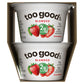 Too Good & Co. Strawberry Flavored Greek Yogurt Cultured Product, 5.3 OZ Cups