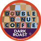 Double Donut Coffee Dark Roast Coffee Pods, Extra Bold Blend, 48 Count