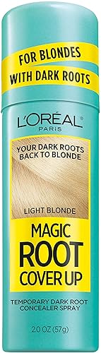 LOreal Paris Magic Root cover Up Hair color Magic Root cover Up concealer Spray For Blondes with Dark Roots, Ammonia and Peroxid