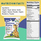 Awsum Snacks | Baby Puffs | Healthy Kids Snacks - 12 Bags - Usda Organic | Kosher | Non Gmo | Gluten Free |No Sugar (Banana & Bl