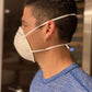 Magid N95 Respirator Masks With Metal Nose Clips & Latex-Free Elastic Headband, Triple Layer Construction, Cup Style (Medium) -