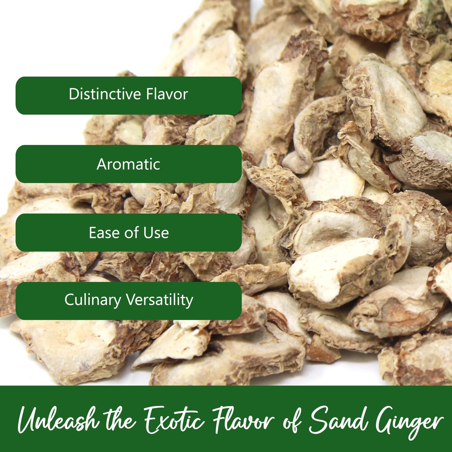 Npg Dried Galangal Root Sand Ginger Sliced 16 Ounces, Natural Non Gmo Kulinjan Alpinia Galanga Chinese Galangal Sand Ginger Slic