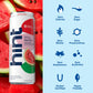 Hint Watermelon Canned Flavored Water, Pure Still Water Infused With Watermelon Essence, 12 Oz Slim Cans, Zero Sugar, Calories,