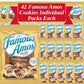 Famousamos Chocolate Chip Cookies, Bite-Size, 2 Oz Bags, 42 Count