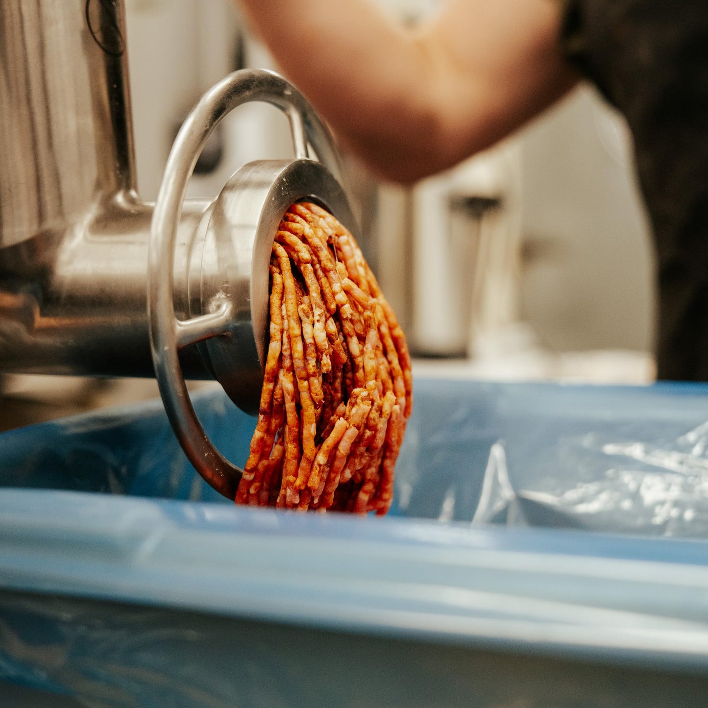 BEARDED BUTCHER BLEND SEASONING Onion & Bell Pepper Bratwurst DIY Kit – 22 oz, Includes Seasoning & Casings