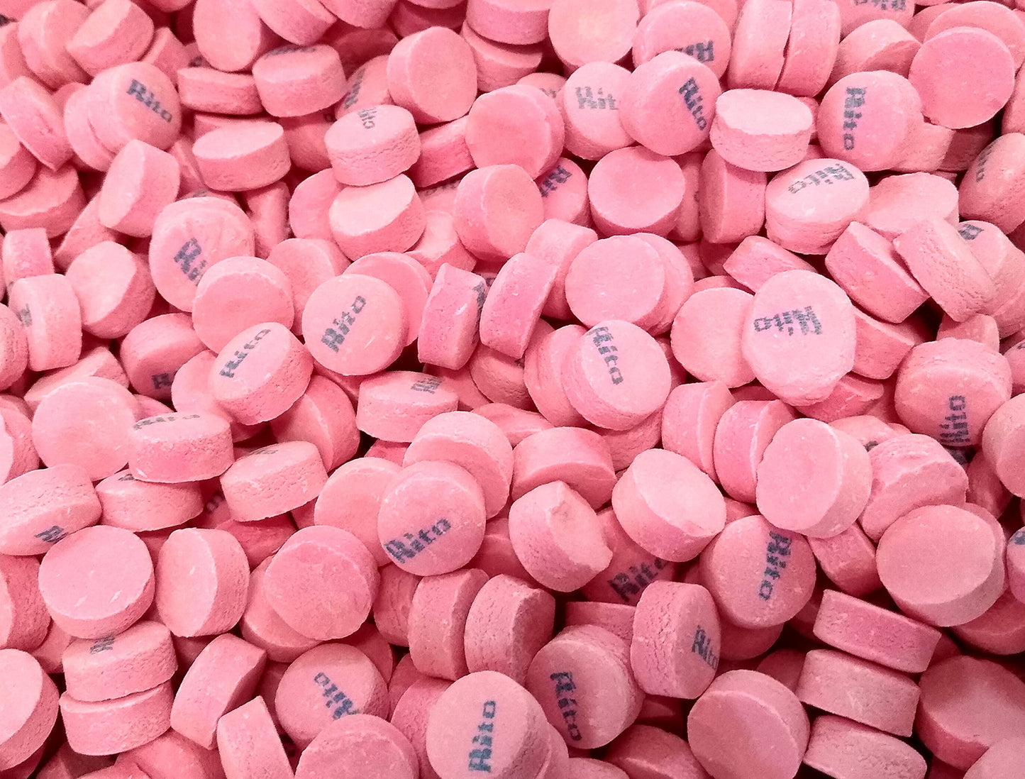 Rito'S Pink Wintergreen Lozenge Mint - 1.5 Lbs Of Fresh Minty Candy