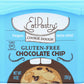Eatpastry Gourmet Edible Vegan Cookie Dough, Ready To Eat, Healthy Dessert, 6-14 Oz Cookie Dough Tubs Total (Gluten Free Choc Ch