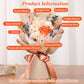 Jtoder Preserved Flower Bouquet, Long Lasting Pink Roses, Model JTO-994