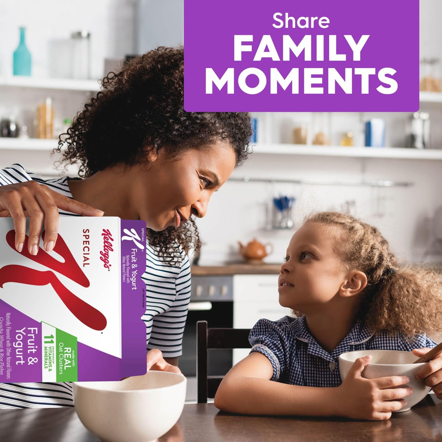 Kelloggs Special K Breakfast Cereal, Family Breakfast, Fiber Cereal, Family Size, Variety Pack (3 Boxes)