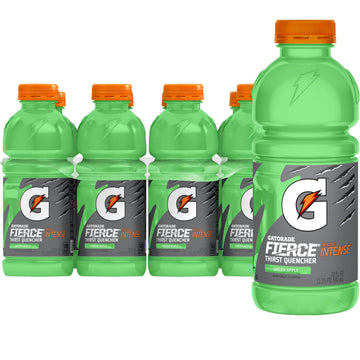 Gatorade Thirst Quencher, Green Apple, 20 Ounce , (Pack of 24)