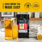 Tiesta Tea - Lemon Black Cold Brew | Loose Leaf | Lemon Citrus Black Tea | Premium High Caffeinated Blend | Cold Brew Packets | Makes 64 Oz Of Pitcher Per Bag (Pack Of 10)