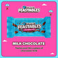 Feastables MrBeast Milk Chocolate Chocolate Bar, Full Size Bar for Adults & Kids, Candy Bars, Snacks, Gifts, or Dessert, Sweet &