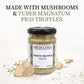 Alba White Truffle Sauce - Gourmet Truffle Pasta Sauce Made With Mushrooms & White Truffles Foraged In Italy, All Natural Vegan