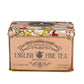 New English Teas Vintage Floral Tea Tin With 40 English Breakfast Teabags