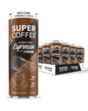 Kitu Super Coffee Espresso, Iced Keto Coffee (0G Added Sugar, 90 Calories) [Espresso & Cream] 11 Fl Oz, 12 Pack | Iced Coffee, P