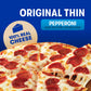 JackS Pepperoni, Original Thin Crust Pizza, 14.3 Oz (Frozen)