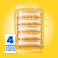 Oreo Fresh Stacks Golden Sandwich Cookies, Bulk Travel Snacks, 6 Boxes (24 Multi Snack Packs)