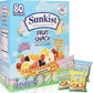 Assorted Easter Mixed Fruit Snacks - Bulk Variety Pack (80 Count) - Soft & Chewy Fruit Bites - 100% Vitamin C - No High Fructose