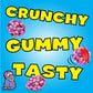 Nerds Gummy Clusters Candy, Grape Strawberry Blitz, Crunchy And Gummy, Game Day Candy, Football Party Supplies, 8 Oz