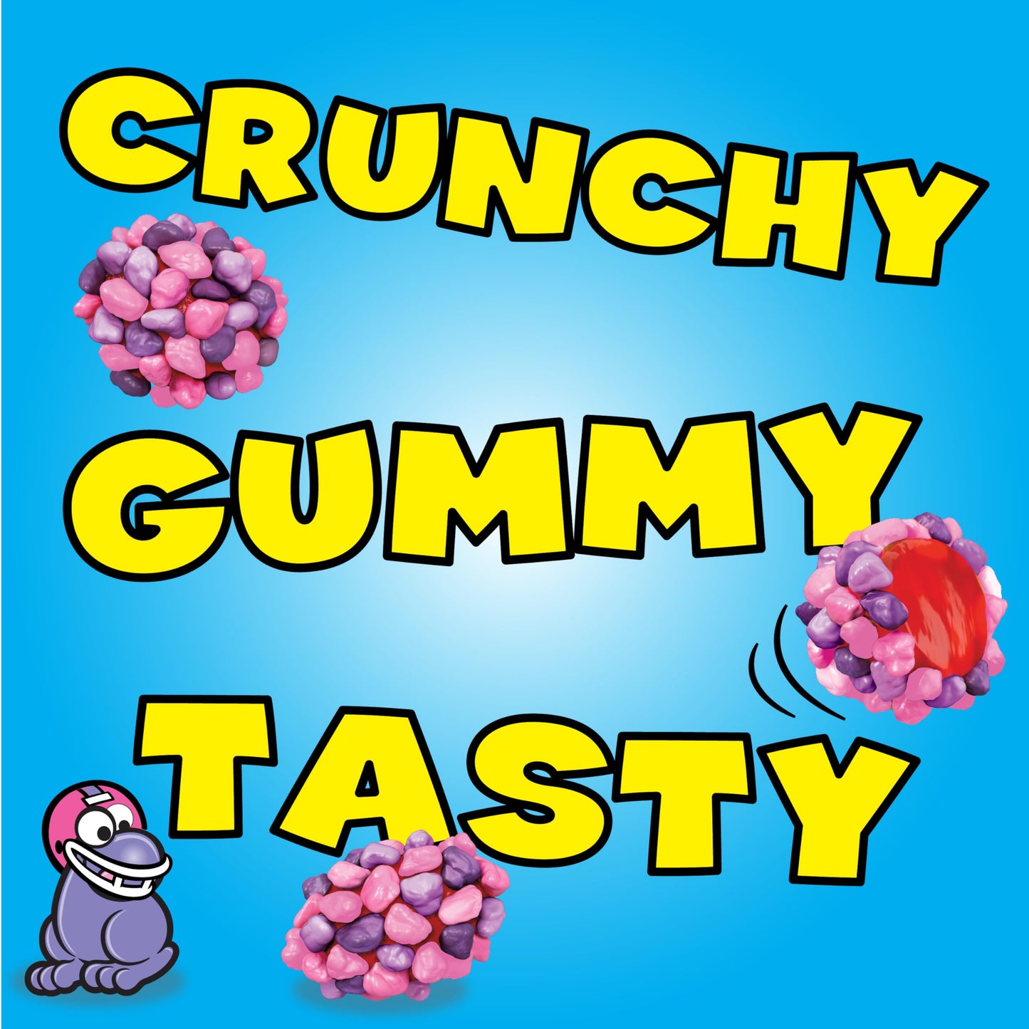 Nerds Gummy Clusters Candy, Grape Strawberry Blitz, Crunchy And Gummy, Game Day Candy, Football Party Supplies, 8 Oz