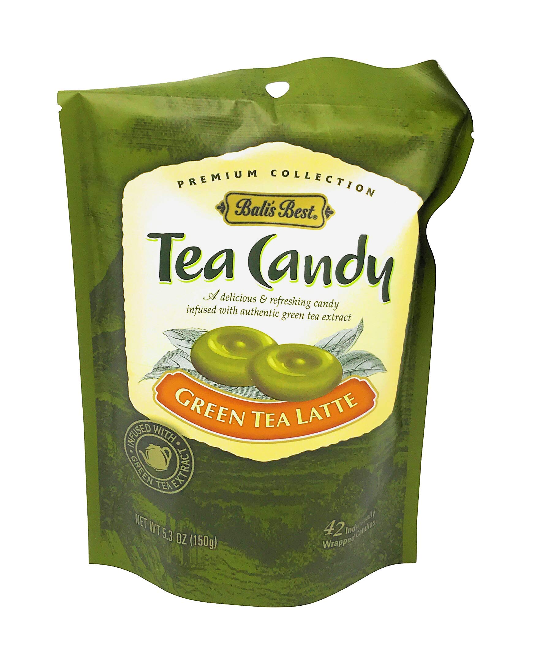 Balis Best Tea Candy Green Tea Latte, 5.3 Oz