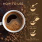 Decaf Mushroom Instant Coffee  14 Mushrooms dietary product  Large 80 Servings | Lions Mane  Reishi  Chaga  Cordyceps  Shiitake | Energy Focus Immunity | Decaffeinated Instant Coffee Powder  8.5 Oz